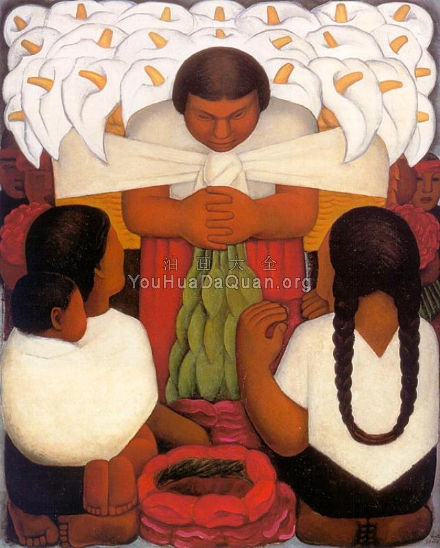 迭戈·里维拉diego rivera [画家简介]国家:墨西哥画家 1886-1957作品