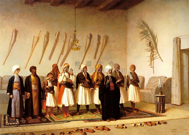 1824-1904 信息: oil on canvas, arab oil painting 标签: 阿拉伯人