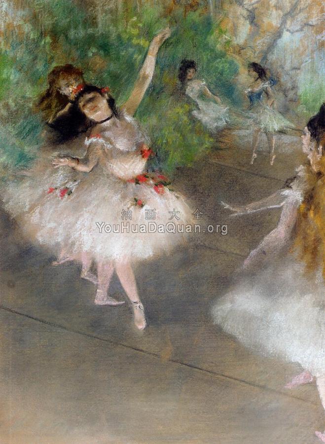 dancers dancers 畫家: 埃德加·德加 [畫家簡介] 英文: edgar degas